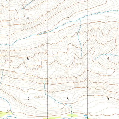 United States Geological Survey Talkeetna A-5, AK (1958, 63360-Scale) digital map