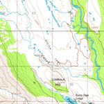 United States Geological Survey Talkeetna A-6, AK (1958, 63360-Scale) digital map