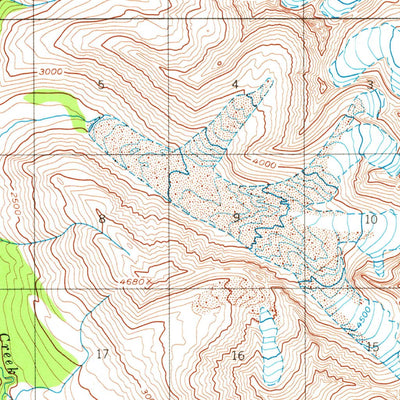 United States Geological Survey Talkeetna A-6, AK (1958, 63360-Scale) digital map