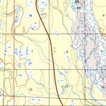 United States Geological Survey Talkeetna B-1, AK (1994, 63360-Scale) digital map