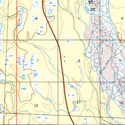 United States Geological Survey Talkeetna B-1, AK (1994, 63360-Scale) digital map