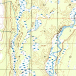 United States Geological Survey Talkeetna B-2, AK (1994, 63360-Scale) digital map