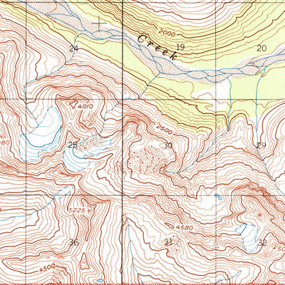 United States Geological Survey Talkeetna B-5, AK (1958, 63360-Scale) digital map