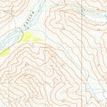 United States Geological Survey Talkeetna B-6, AK (1958, 63360-Scale) digital map