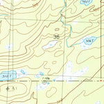 United States Geological Survey Talkeetna C-1 SE, AK (1987, 25000-Scale) digital map