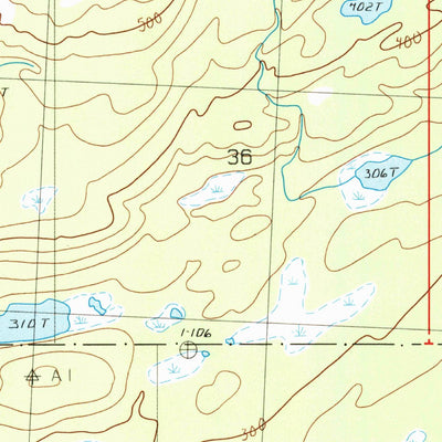 United States Geological Survey Talkeetna C-1 SE, AK (1987, 25000-Scale) digital map