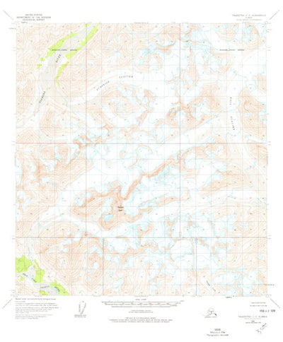 United States Geological Survey Talkeetna C-5, AK (1958, 63360-Scale) digital map