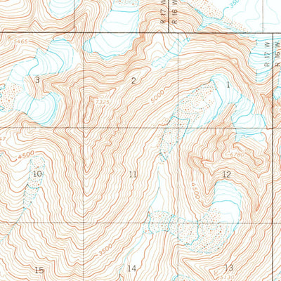 United States Geological Survey Talkeetna C-5, AK (1958, 63360-Scale) digital map