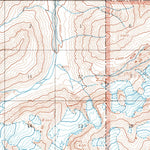 United States Geological Survey Talkeetna C-6, AK (1958, 63360-Scale) digital map