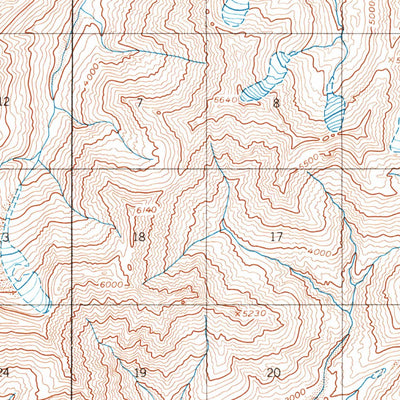 United States Geological Survey Talkeetna C-6, AK (1958, 63360-Scale) digital map