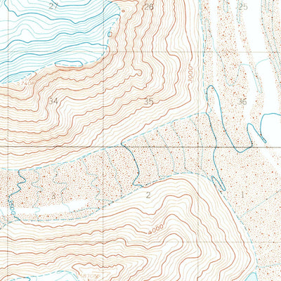 United States Geological Survey Talkeetna D-2, AK (1958, 63360-Scale) digital map