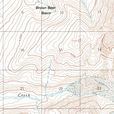 United States Geological Survey Talkeetna D-5, AK (1958, 63360-Scale) digital map