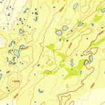 United States Geological Survey Talkeetna Mountains A-1, AK (1952, 63360-Scale) digital map