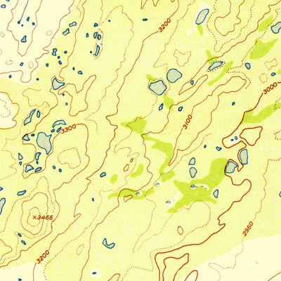 United States Geological Survey Talkeetna Mountains A-1, AK (1952, 63360-Scale) digital map