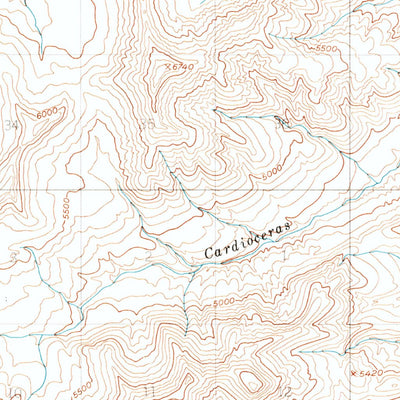 United States Geological Survey Talkeetna Mountains A-2, AK (1951, 63360-Scale) digital map