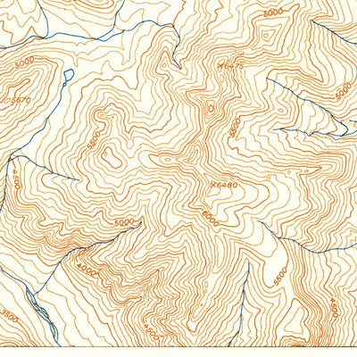 United States Geological Survey Talkeetna Mountains A-2, AK (1952, 63360-Scale) digital map