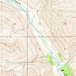 United States Geological Survey Talkeetna Mountains A-3, AK (1951, 63360-Scale) digital map