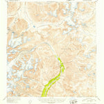 United States Geological Survey Talkeetna Mountains A-3, AK (1952, 63360-Scale) digital map