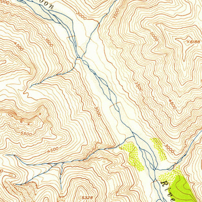 United States Geological Survey Talkeetna Mountains A-3, AK (1952, 63360-Scale) digital map