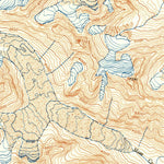 United States Geological Survey Talkeetna Mountains A-3, AK (1952, 63360-Scale) digital map
