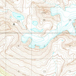 United States Geological Survey Talkeetna Mountains A-5, AK (1950, 63360-Scale) digital map