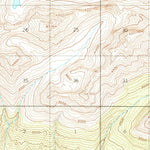 United States Geological Survey Talkeetna Mountains A-5, AK (1950, 63360-Scale) digital map