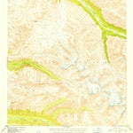 United States Geological Survey Talkeetna Mountains A-5, AK (1952, 63360-Scale) digital map