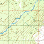 United States Geological Survey Talkeetna Mountains A-6, AK (1950, 63360-Scale) digital map