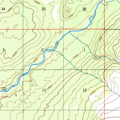 United States Geological Survey Talkeetna Mountains A-6, AK (1950, 63360-Scale) digital map