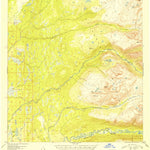 United States Geological Survey Talkeetna Mountains A-6, AK (1952, 63360-Scale) digital map