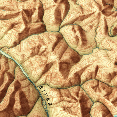 United States Geological Survey Talkeetna Mountains, AK (1950, 250000-Scale) digital map