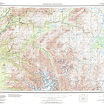 United States Geological Survey Talkeetna Mountains, AK (1954, 250000-Scale) digital map