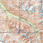 United States Geological Survey Talkeetna Mountains, AK (1954, 250000-Scale) digital map