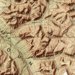 United States Geological Survey Talkeetna Mountains, AK (1966, 250000-Scale) digital map