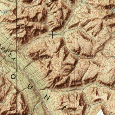United States Geological Survey Talkeetna Mountains, AK (1966, 250000-Scale) digital map
