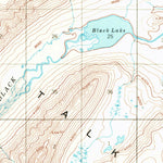 United States Geological Survey Talkeetna Mountains B-2, AK (1951, 63360-Scale) digital map