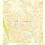 United States Geological Survey Talkeetna Mountains B-3, AK (1952, 63360-Scale) digital map