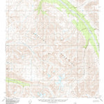 United States Geological Survey Talkeetna Mountains B-4, AK (1950, 63360-Scale) digital map
