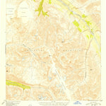 United States Geological Survey Talkeetna Mountains B-4, AK (1952, 63360-Scale) digital map