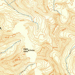 United States Geological Survey Talkeetna Mountains B-4, AK (1952, 63360-Scale) digital map