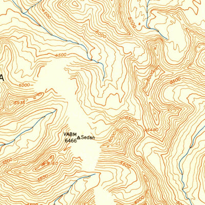 United States Geological Survey Talkeetna Mountains B-4, AK (1952, 63360-Scale) digital map
