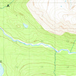 United States Geological Survey Talkeetna Mountains B-5, AK (1950, 63360-Scale) digital map