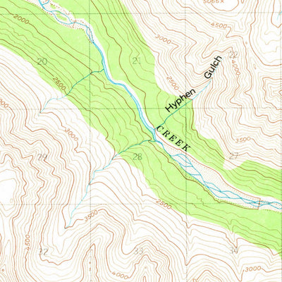 United States Geological Survey Talkeetna Mountains B-5, AK (1950, 63360-Scale) digital map