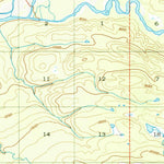 United States Geological Survey Talkeetna Mountains B-6, AK (1949, 63360-Scale) digital map