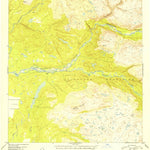 United States Geological Survey Talkeetna Mountains B-6, AK (1952, 63360-Scale) digital map