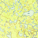 United States Geological Survey Talkeetna Mountains C-1, AK (1952, 63360-Scale) digital map