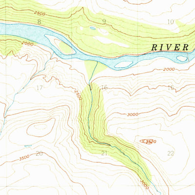 United States Geological Survey Talkeetna Mountains C-2, AK (1951, 63360-Scale) digital map