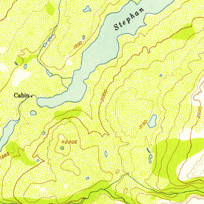United States Geological Survey Talkeetna Mountains C-4, AK (1952, 63360-Scale) digital map