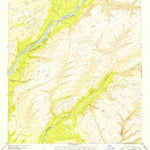 United States Geological Survey Talkeetna Mountains C-6, AK (1952, 63360-Scale) digital map