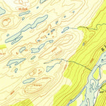 United States Geological Survey Talkeetna Mountains C-6, AK (1952, 63360-Scale) digital map